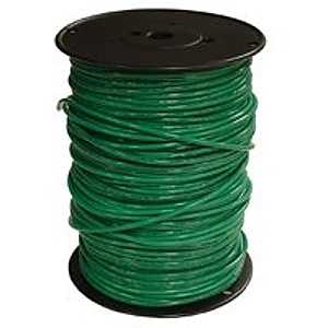 Southwire 10GRN-STRX500 Building Wire, 10 AWG Wire, 1-Conductor, 500 ft L, Copper Conductor, Nylon Sheath
