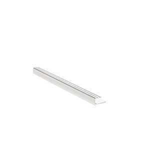 Loxcreen DUA981MLU08 Angle Stock, 8 ft L, 1/16 in Thick, Aluminum, Mira Lustre