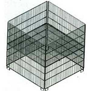 Southern Imperial R40-CLDB-SQ Dump Bin, Zinc, Square