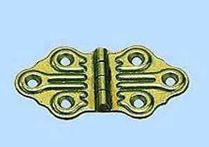 431B-R 1-1/4IN BRASS HINGE PK