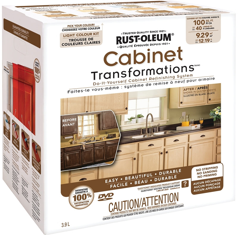 Transformations 263131 Cabinet Paint, Light Tint Base, 100 sq-ft Coverage Area