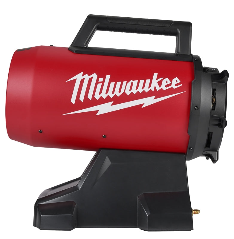 Milwaukee M18 0801-20 Forced Air Portable Heater, Propane, 70,000 BTU , Red