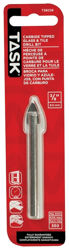 T38038 3/8IN DRILL BITS-GLASS