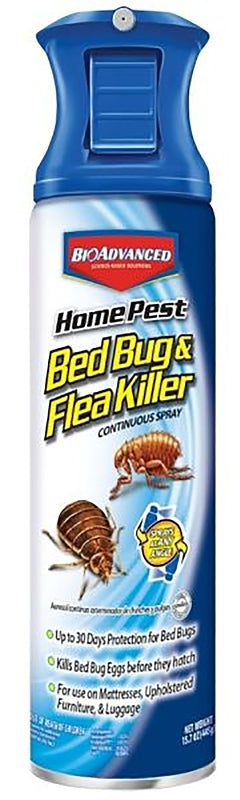 BayerAdvanced 701320A Bed Bug and Flea Killer, Liquid, Spray Application, 15 oz
