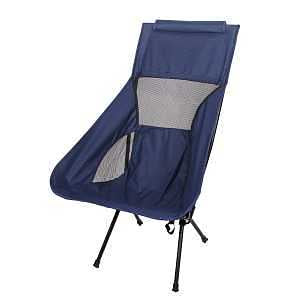 Stansport G-365 High-Back Camp Chair, 15 in W, 27-1/2 in D, 34-1/2 in H, Steel Frame