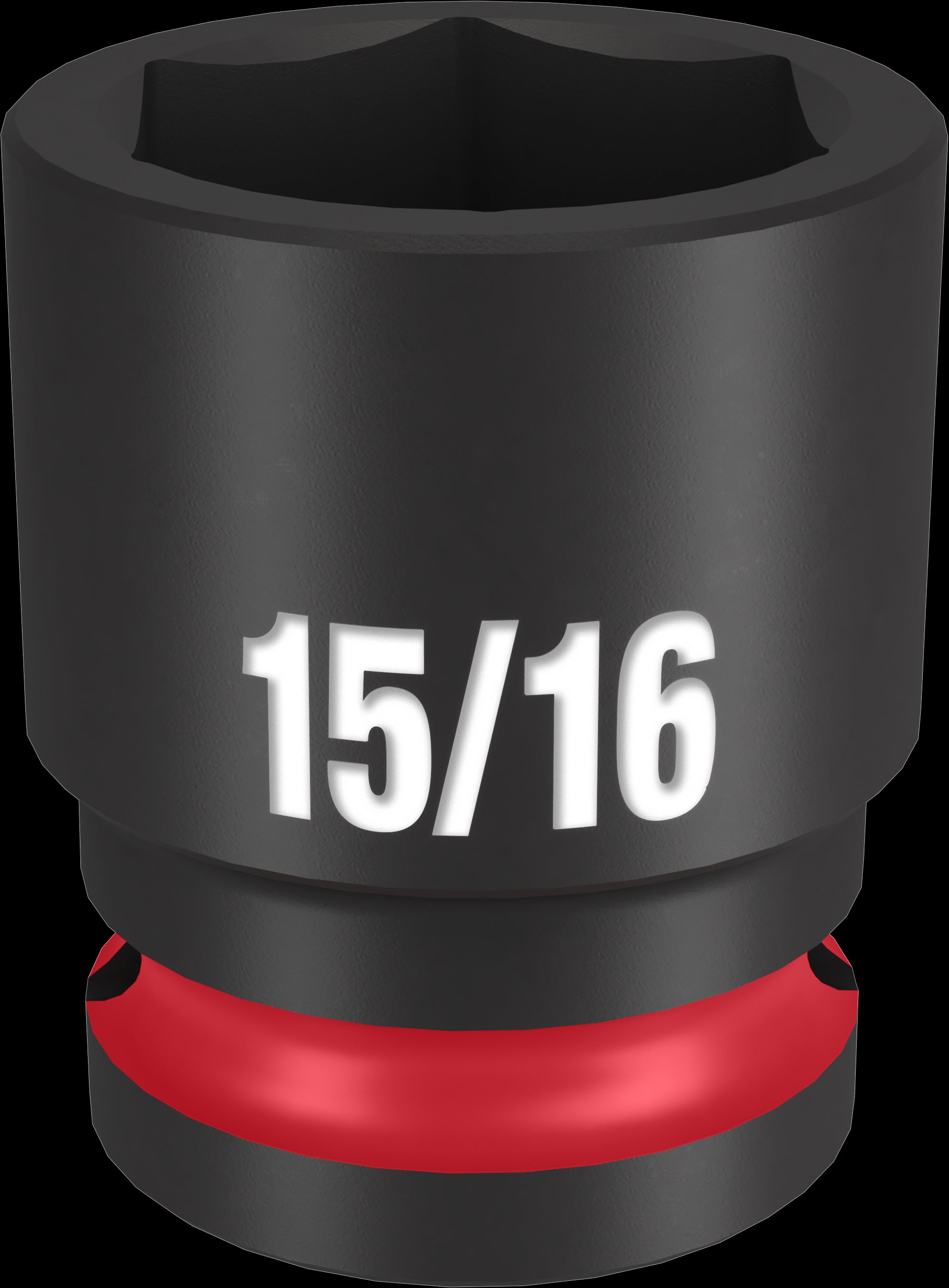 Milwaukee SHOCKWAVE Impact Duty Series 49-66-6209 Shallow Impact Socket, 15/16 in Socket, 1/2 in Drive, Square Drive