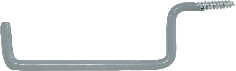 Crawford SS11-25 Ladder Hook, 20 lb, Screw, Steel, Gray, Zinc
