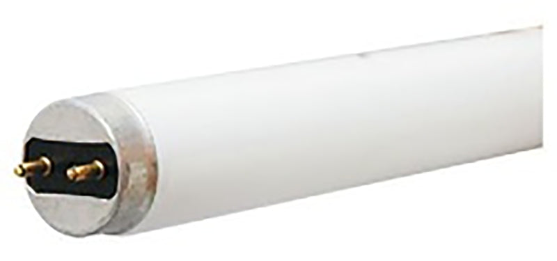 GE 17705 Light Bulb, 18 W, T8 Lamp, G13 Medium Bi-Pin Lamp Base, 1190 Lumens, 4100 K Color Temp, Cool White Light