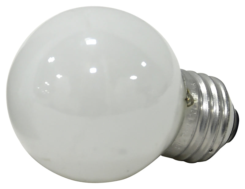 Sylvania 10297 Incandescent Lamp, 25 W, G16.5 Lamp, Medium Lamp Base, 165 Lumens, 2850 K Color Temp, Soft White Light