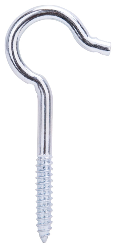 ProSource LR310 Ceiling Hook, 130 lb Working Load, Steel, Silver, Zinc