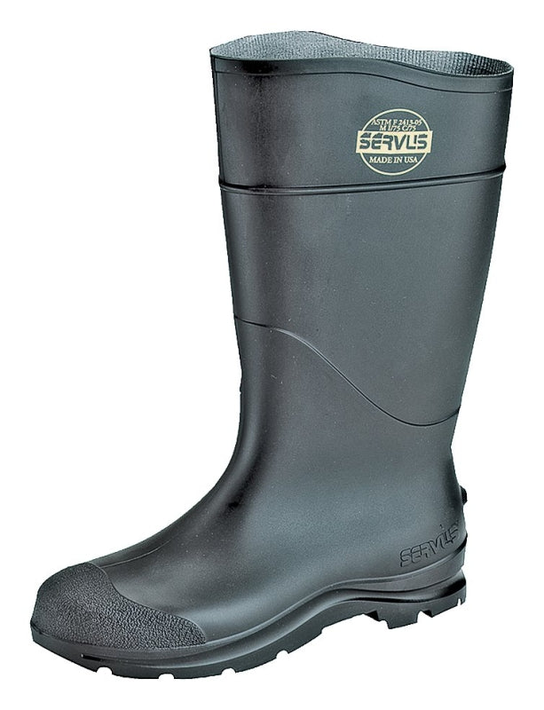 18822/7 BLACK PVC BOOT 7-SZ