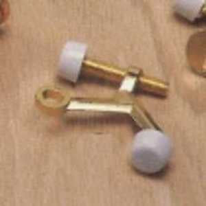 221B-V BRASS DOORSTOP HINGE
