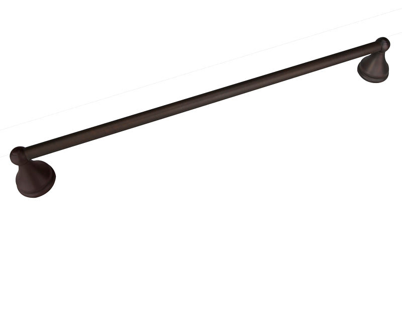 Boston Harbor Towel Bar, Oil-Rubbed Bronze, Surface Mounting, 24 in