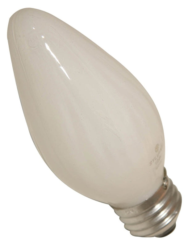 Sylvania 13984 Incandescent Lamp, 40 W, F15 Lamp, Medium E26 Lamp Base, 325 Lumens, 2850 K Color Temp