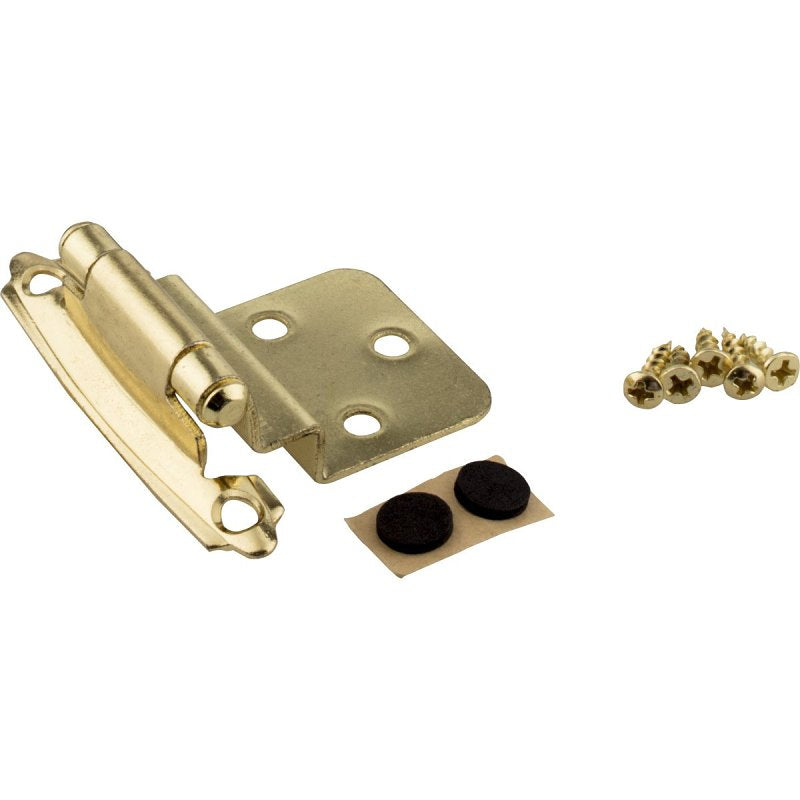 KasaWare KFHI-A-PB2 Hinge, Polished Brass, 2/PK