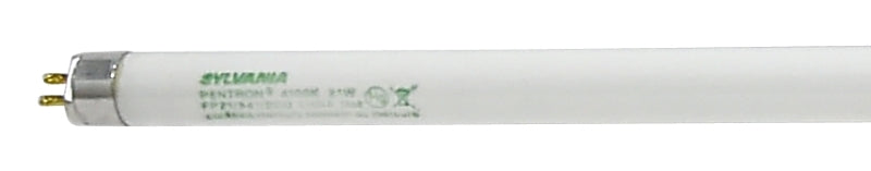 Sylvania 20924 Fluorescent Bulb, 21 W, T5 Lamp, Miniature G5 Lamp Base, 1767 Lumens, 4100 K Color Temp, Cool White Light