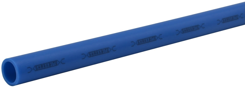 SharkBite U870B10 Pipe, 3/4 in OD, 10 ft L, PEX-B, Polyethylene, Blue