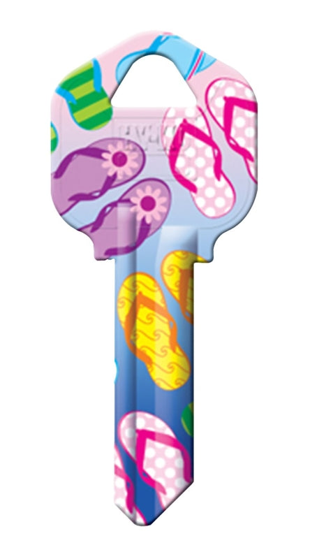 Hy-Ko 16005KW1-23 Key Blank, Brass, Nickel-Plated, For: Kwikset KW1 Keyways