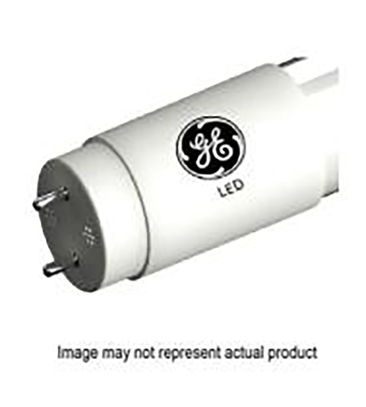GE 37164 LED Tube Light Bulb, Specialty, T8 Lamp, Bi-Pin Lamp Base, Dimmable, Frosted, Soft White Light