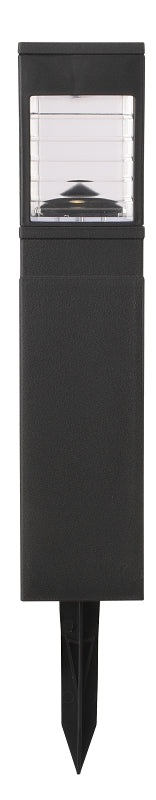 Boston Harbor Solar Bollard Pathway Light, 3 Tiered Lens