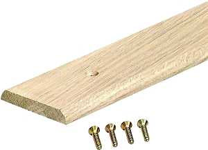 M-D 85092 Seam Binder, 72 in L, 2-1/2 in W, Hardwood, Unfinished