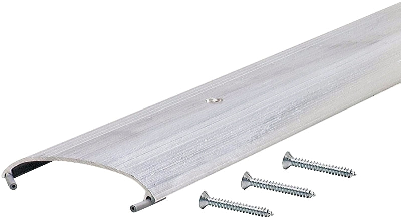 M-D TH008 79962 Top Threshold, 72 in L, 3-1/2 in W, Aluminum, Mill