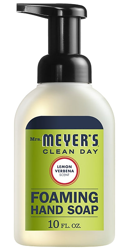 Mrs. Meyer's 12166 Hand Soap, Liquid, Lemon Verbena, 10 oz Bottle