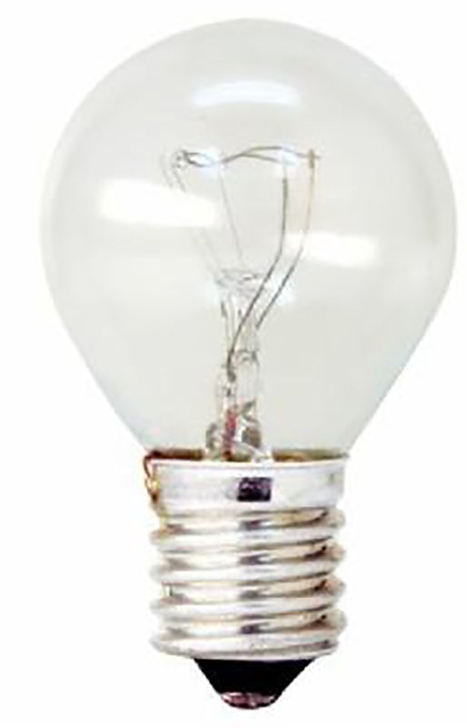 GE 35156 Appliance Light Bulb, 40 W, S11 Lamp, E17 Intermediate Lamp Base, 440 Lumens, 500 hr Average Life