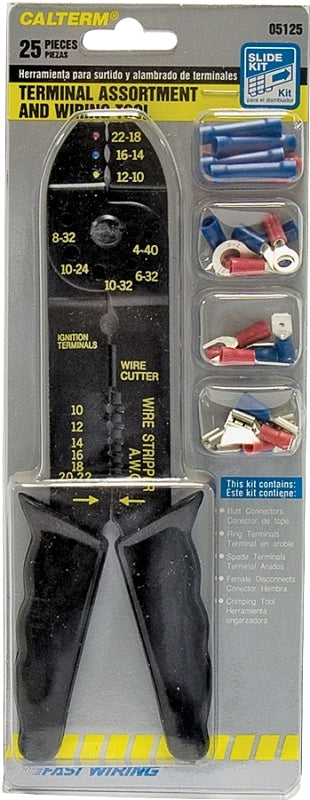 05125 TERMINAL KIT W/TOOL 25PC