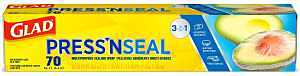 Glad Press'n Seal 70441 Wrap, 70 sq-ft