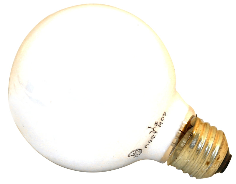 Sylvania 14190 Incandescent Lamp, 40 W, G25 Lamp, Medium E27 Lamp Base, 260 Lumens, 2850 K Color Temp, Soft White Light