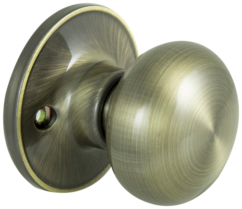 ProSource Dummy Knob, TF Design, 1-3/8 to 1-3/4 in Thick Door, Stainless Steel, 65.7 mm Rose/Base