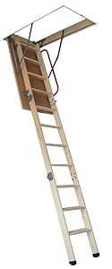 LADDER ATTIC WD F/25.5X54 CEIL (Max.Ceiling Height - 10 Feet)