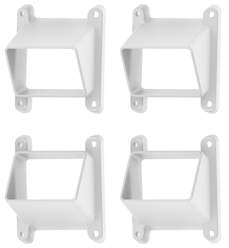 Xpanse Select Series 73024867 Stair Bracket, Vinyl, White
