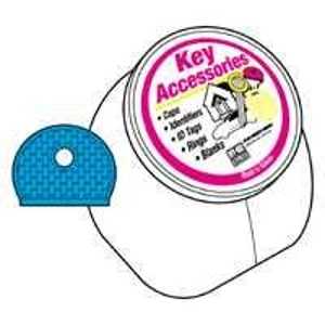 Hy-Ko KT134 Key Cap, Plastic