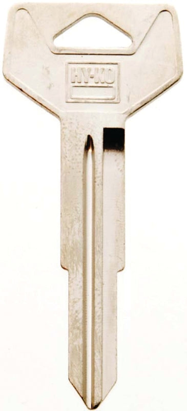 Hy-Ko 11010TR39 Automotive Key Blank, Brass, Nickel, For: Toyota Vehicle Locks