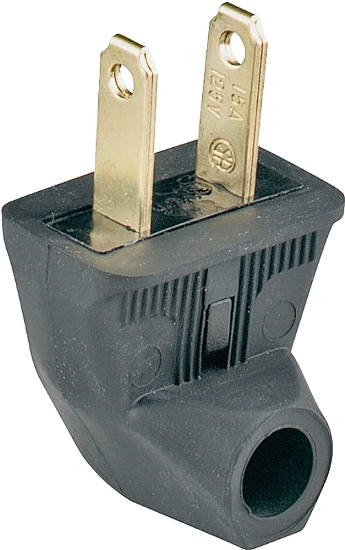 Eaton Wiring Devices 84BK-BOX Electrical Plug, 2 -Pole, 15 A, 125 V, NEMA: NEMA 5-15, Black