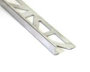 Emser Tile Signature Series ZBL300-400-10025-1 Edge Protector Trim, Aluminum, Natural