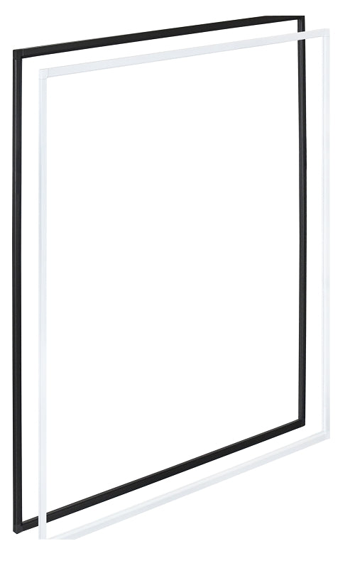 M-D 14101 Screen Frame, 5/16 in W, 84 in L, Aluminum