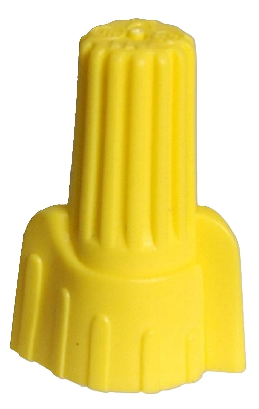 Hubbell HWCW1B50 Wire Connector, 18 to 10 AWG Wire, Thermoplastic Housing Material, Yellow