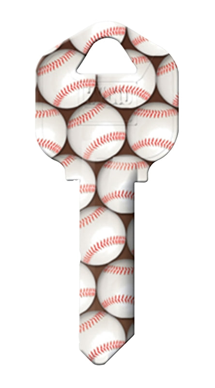 Hy-Ko 16010KW1-26 Key Blank, Brass, Nickel-Plated, For: Kwikset KW1 Keyways