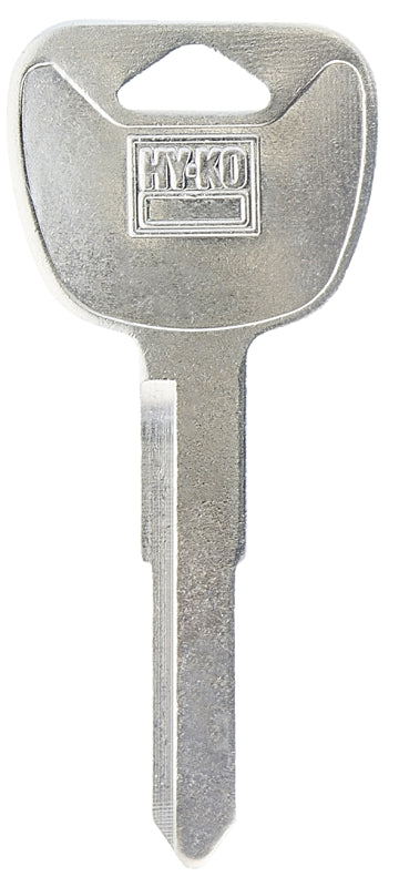 Hy-Ko 11010SUZ20 Key Blank, Brass, Nickel, For: Suzuki SUZ20 Vehicle Locks
