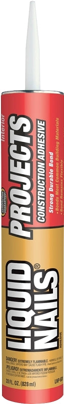 Liquid Nails LNP-601 Project Construction Adhesive, Light Tan, 28 oz Cartridge