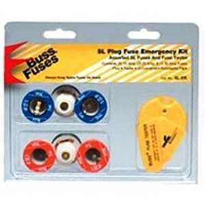 Bussmann SL-EK Fuse Kit, 125 V, Emergency Fuse