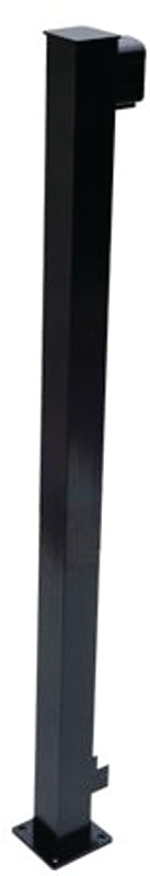 REP-BL RAILING PT END BLK 42IN