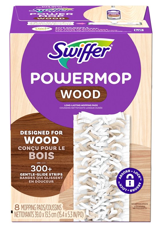 PAD MOP POWER F/WOOD FLOOR RFL