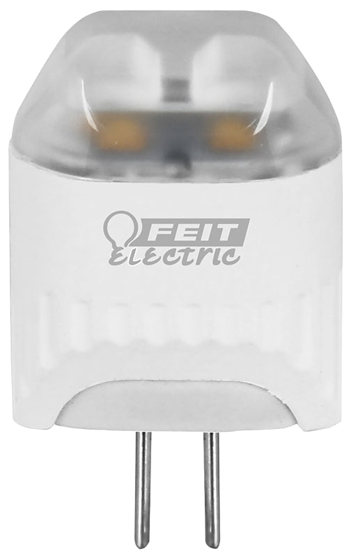 Feit Electric LVG410/LED Landscape LED Bulb, Specialty, 10 W Equivalent, G4 Lamp Base, Warm White Light