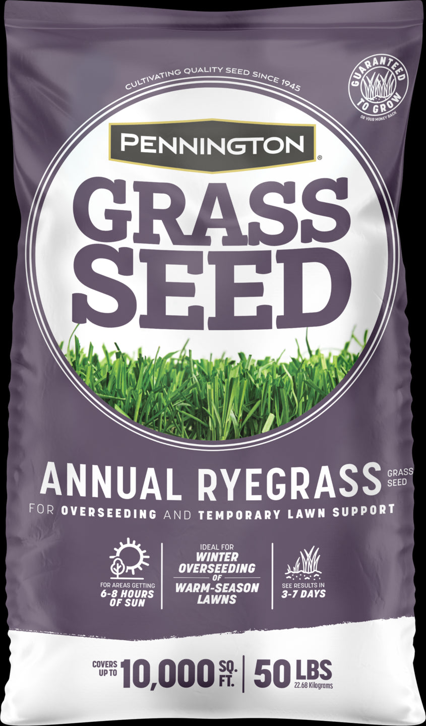 Pennington 100082644 Grass Seed, 50 lb Bag