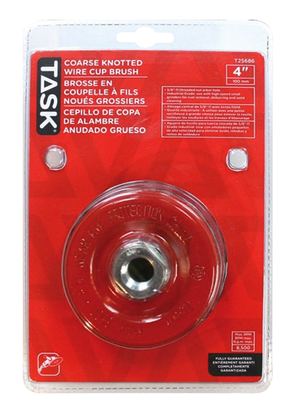 T25686 4IN COARSE KNOTTED STEE