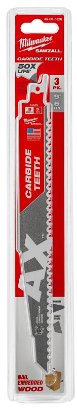 48-00-5326 BLADE SAWZALL 5T 9